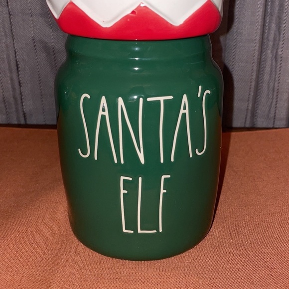 Rae Dunn Santa’s Elf Canister - Picture 2 of 3